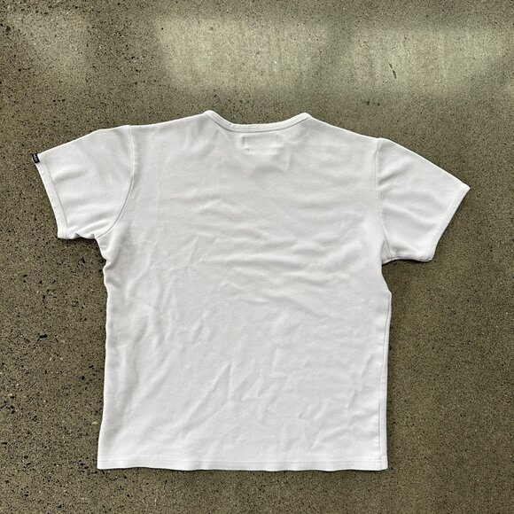 Uzzi white slim fit basic tee - Picture 5 of 8